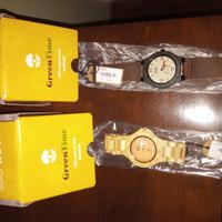 Orologio legno SOLAR WOOD linea Green Time