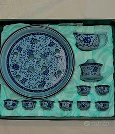 Servizio da tè-caffè in porcellana cinese