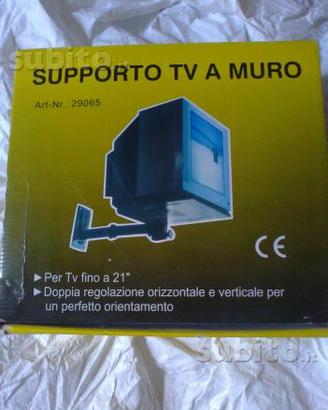 Supporto tv a muro per tubo catodico