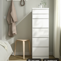IKEA MALM Cassettiera con 6 cassetti