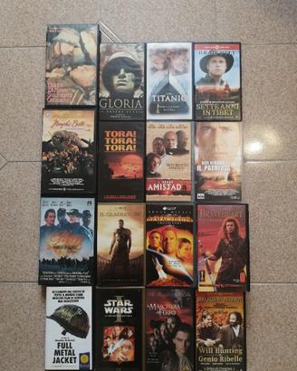 LOTTO VHS ORIGINALI (16 pezzi)