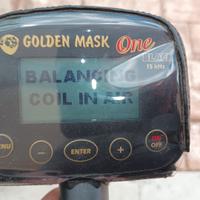 metal detector Golden Mask one black 15 kHz 