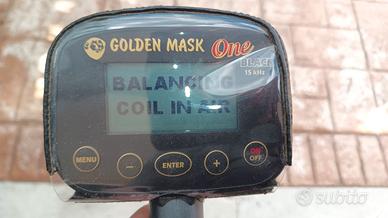 metal detector Golden Mask one black 15 kHz 