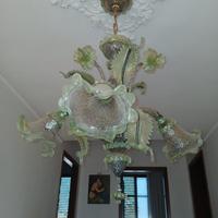 lampadari anni 70 in vetro di Murano 
