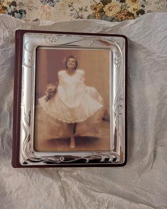 Album fotografico cornice in Argento 