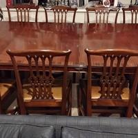 Sedie stile Chippendale fatte a Londra