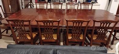 Sedie stile Chippendale fatte a Londra