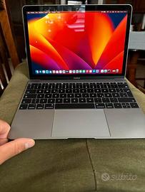 MacBook 12 pollici fine 2017 inter core i5 8gb ram