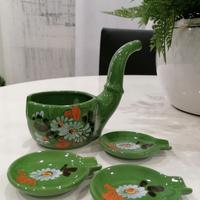 Posacenere da tavolo in ceramica 