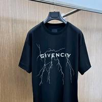 Maniche corte con stampa Lightning da uomo, nere