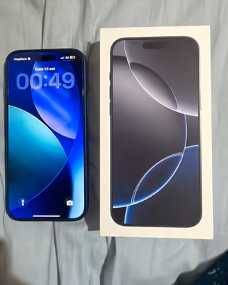 Vendersi iPhone 16 Pro Max 256gb nero