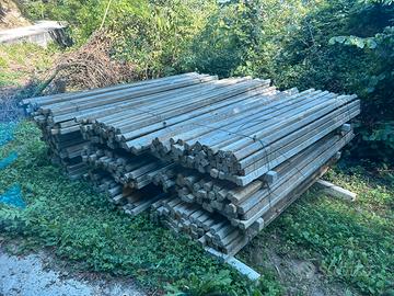 Palo valente cemento 5x5 lunghezza 2.50