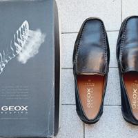 Scarpe Geox uomo nere in pelle N° 39 usate c nuove