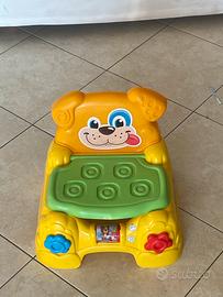 poltroncina porta mattoncini clementoni