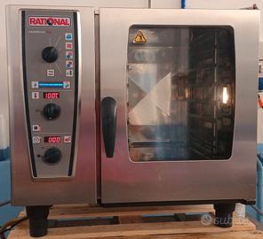 Forno rational combimaster plus 61 a gas usato