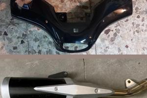 Marmitta scarico kawasaki Z750/ Carena Stalker 50