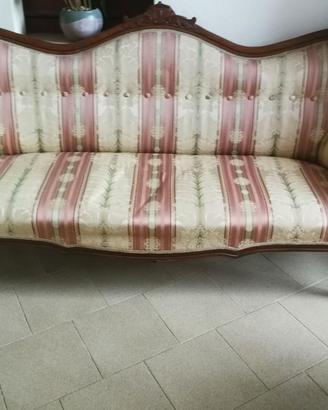 Salotto antiquariato a tre pezzi