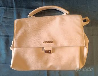 Borsa Obsel beige elegante con tracolla