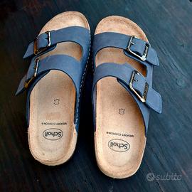 ciabatte da donna Scholl blu navy 