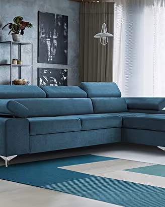 CON 5 APPOGGIATESTA E PIEDI IN METALLO!OK PREZZO!