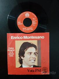 45 GIRI VINILE ENRICO MONTESANO / EQUIPE 84