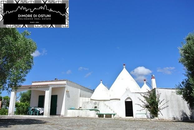 COMPLESSO IMMOBILIARE con TRULLO, LAMIE, VILLA