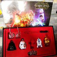 Set star wars non completo ciondoli portachiavi