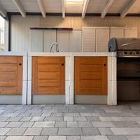 Cucina da esterno con barbecue Sunday MCZ