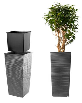 Elegante Vaso Alto per Piante Interno ed Esterno