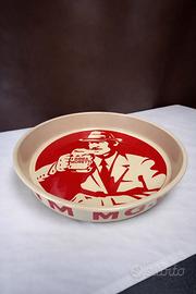 Vassoio Birra Moretti Vintage 32cm