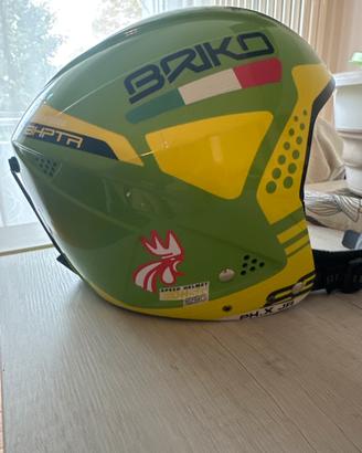 Casco sci junior tg 52 cm BRIKO