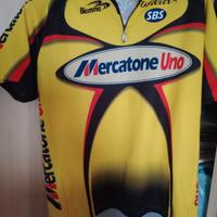 maglia ciclismo Pantani Mercatone uno 