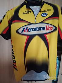 maglia ciclismo Pantani Mercatone uno 