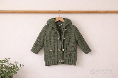 Cardigan iDO bimbo 18 mesi con cappuccio