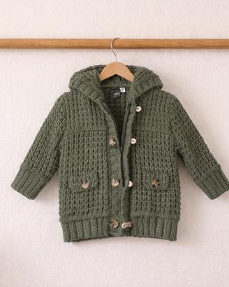 Cardigan iDO bimbo 18 mesi con cappuccio