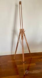 Cavalletto da pittore in legno di faggio - MABEF