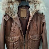 Giubbotto in vera pelle tg 46 Conbipel 