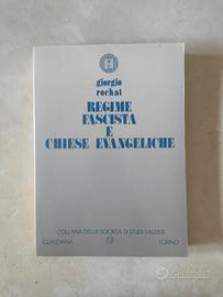 Libro Regime fascista e Chiese Evangeliche 