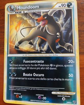 Carta Pokemon Houndoom holo 