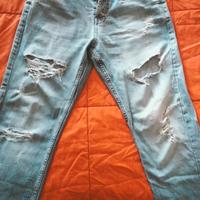jeans uomo strappati 
