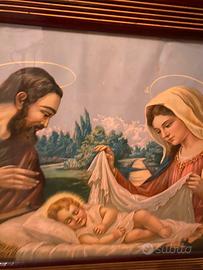 Quadro sacra famiglia