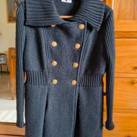 Cappotto donna di lana sfoderato, a doppio petto