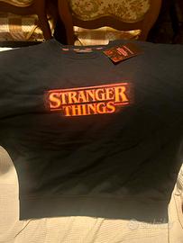 Felpa Stranger Things nuova colore nero unisex