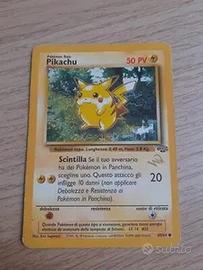Carte Pokémon Pikachu Promo W stamp Jungle 60/64