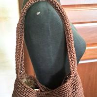 borsa handmade marrone