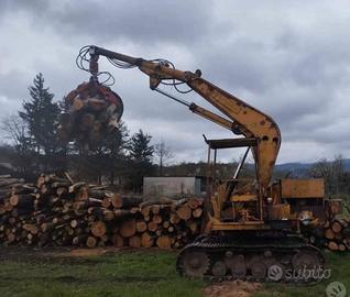 escavatore forestale 