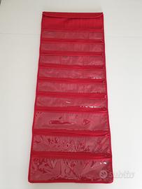 Organizer portagioielli da appendere/da viaggio