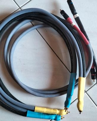 Cavi di connessione impianti Hi Fi artigianali di