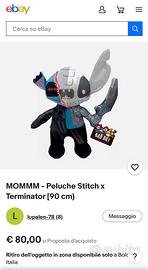Peluche Stitch terminator