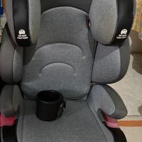 Seggiolino foppapedretti grigio con isofix 9-36kg